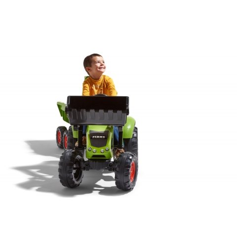 FALK Traktor CLAAS na Pedały z Przyczepą, Łyżką i Spychaczem od 3 Lat FALK FALK Traktor CLAAS na Pedały z Przyczepą, Łyżką i Spychaczem od 3 Lat FALK