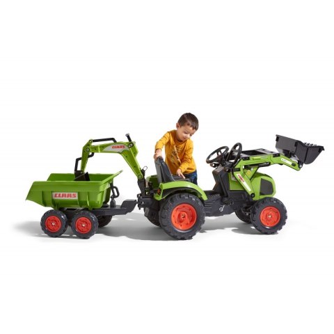 FALK Traktor CLAAS na Pedały z Przyczepą, Łyżką i Spychaczem od 3 Lat FALK FALK Traktor CLAAS na Pedały z Przyczepą, Łyżką i Spychaczem od 3 Lat FALK