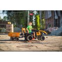 FALK Traktor Case IH Backhoe Pomarańczowy z Przyczepką Ruchoma Łyżka od 3 Lat FALK FALK Traktor Case IH Backhoe Pomarańczowy z Przyczepką Ruchoma Łyżka od 3 Lat FALK