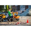 FALK Traktor Case IH Backhoe Pomarańczowy z Przyczepką Ruchoma Łyżka od 3 Lat FALK FALK Traktor Case IH Backhoe Pomarańczowy z Przyczepką Ruchoma Łyżka od 3 Lat FALK