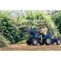 FALK Traktor New Holland na pedały z przyczepą i łyżką od 3 lat FALK