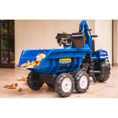 FALK Traktor New Holland z Maxi Przyczepą i Łyżką od 3 lat FALK FALK Traktor New Holland z Maxi Przyczepą i Łyżką od 3 lat FALK