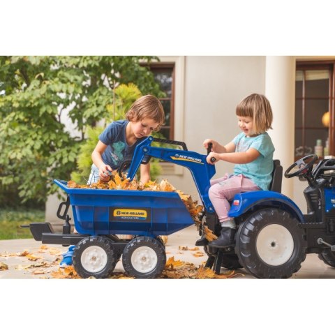 FALK Traktor New Holland z Maxi Przyczepą i Łyżką od 3 lat FALK FALK Traktor New Holland z Maxi Przyczepą i Łyżką od 3 lat FALK