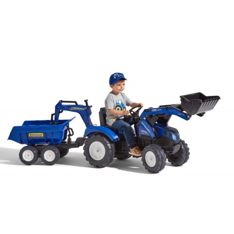 FALK Traktor New Holland z Maxi Przyczepą i Łyżką od 3 lat FALK FALK Traktor New Holland z Maxi Przyczepą i Łyżką od 3 lat FALK