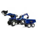 FALK Traktor New Holland z Maxi Przyczepą i Łyżką od 3 lat FALK