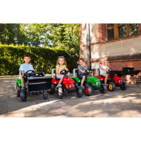 FALK Traktor na Pedały z Przyczepą Red Supercharger FALK FALK Traktor na Pedały z Przyczepą Red Supercharger FALK
