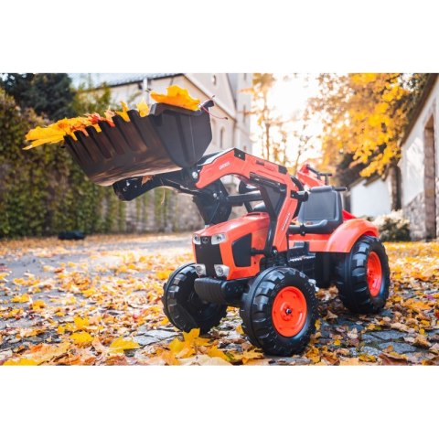 FALK Traktor z Przyczepą Maxi i Łyżką KUBOTA FALK FALK Traktor z Przyczepą Maxi i Łyżką KUBOTA FALK