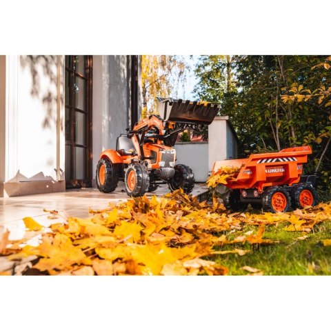 FALK Traktor z Przyczepą Maxi i Łyżką KUBOTA FALK FALK Traktor z Przyczepą Maxi i Łyżką KUBOTA FALK