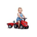 FALK Traktorek Baby Case IH Ride-On Czerwony z Przyczepką + akc. od 12 miesięcy FALK FALK Traktorek Baby Case IH Ride-On Czerwony z Przyczepką + akc. od 12 miesięcy FALK