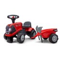 FALK Traktorek Baby Case IH Ride-On Czerwony z Przyczepką + akc. od 12 miesięcy FALK FALK Traktorek Baby Case IH Ride-On Czerwony z Przyczepką + akc. od 12 miesięcy FALK