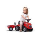 FALK Traktorek Baby Massey Ferguson Czerwony z Przyczepką + akc. Od 12 Miesięcy FALK FALK Traktorek Baby Massey Ferguson Czerwony z Przyczepką + akc. Od 12 Miesięcy FALK
