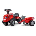 FALK Traktorek Baby Massey Ferguson Czerwony z Przyczepką + akc. Od 12 Miesięcy FALK FALK Traktorek Baby Massey Ferguson Czerwony z Przyczepką + akc. Od 12 Miesięcy FALK