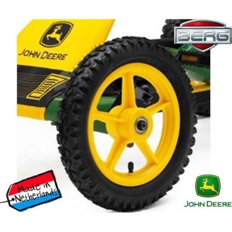 BERG Gokart na pedały Buddy John Deere 3-8 lat do 50 kg Berg BERG Gokart na pedały Buddy John Deere 3-8 lat do 50 kg Berg