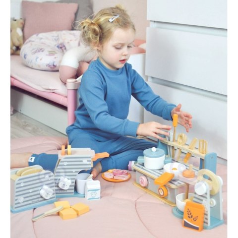 Drewniana Składana Kuchenka i Grill Viga Toys Viga Toys Drewniana Składana Kuchenka i Grill Viga Toys Viga Toys