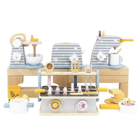 Drewniana Składana Kuchenka i Grill Viga Toys Viga Toys Drewniana Składana Kuchenka i Grill Viga Toys Viga Toys