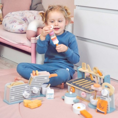 Drewniana Składana Kuchenka i Grill Viga Toys Viga Toys Drewniana Składana Kuchenka i Grill Viga Toys Viga Toys