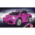 FEBER Lamborghini Aventador Pink samochód elektryczny 6V 3+ Feber