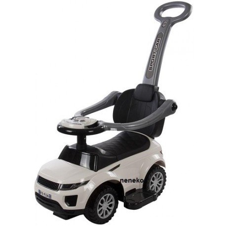 Jeździk sport car z popychaczem i grąjacą kierownicą - biały SUN BABY Jeździk sport car z popychaczem i grąjacą kierownicą - biały SUN BABY
