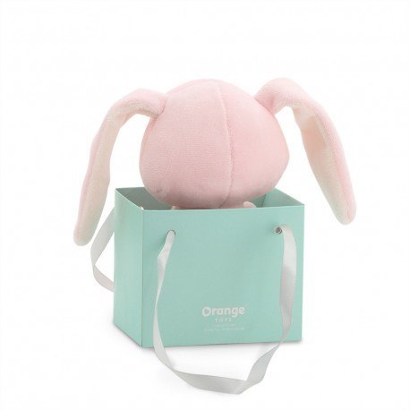 Przytulanka króliczek niespodzianka w torebce 15 cm różowy ORANGE TOYS Przytulanka króliczek niespodzianka w torebce 15 cm różowy ORANGE TOYS