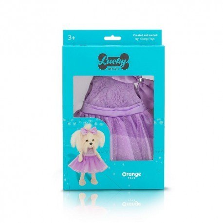 Ubranko dla pieska lucky doggy - lilac ORANGE TOYS Ubranko dla pieska lucky doggy - lilac ORANGE TOYS