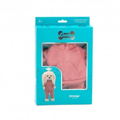 Ubranko lucky doggy: lody truskawkowe 38 cm ORANGE TOYS Ubranko lucky doggy: lody truskawkowe 38 cm ORANGE TOYS