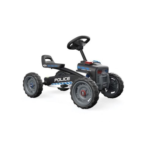 BERG Gokart na pedały Buzzy Police 2-5 lat do 30 kg Dźwięk + Światło Berg BERG Gokart na pedały Buzzy Police 2-5 lat do 30 kg Dźwięk + Światło Berg