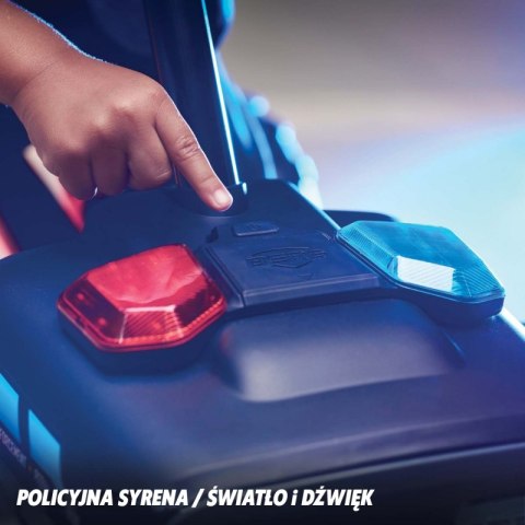 BERG Gokart na pedały Buzzy Police 2-5 lat do 30 kg Dźwięk + Światło Berg BERG Gokart na pedały Buzzy Police 2-5 lat do 30 kg Dźwięk + Światło Berg
