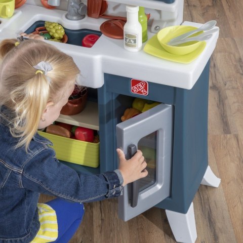 Nowoczesna Realistyczna Kuchnia dla Dzieci z Wieloma Akcesoriami Step2 Step2 Nowoczesna Realistyczna Kuchnia dla Dzieci z Wieloma Akcesoriami Step2 Step2