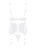 GORSET I STRINGI AMOR BLANCO OBSESSIVE