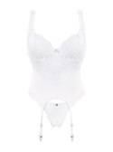 GORSET I STRINGI AMOR BLANCO OBSESSIVE