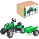 FALK Traktor Zielony na Pedały + Przyczepa i Klakson od 2 Lat. FALK FALK Traktor Zielony na Pedały + Przyczepa i Klakson od 2 Lat. FALK