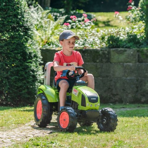 FALK Traktor na Pedały Claas Duży z Przyczepką od 3 lat FALK FALK Traktor na Pedały Claas Duży z Przyczepką od 3 lat FALK