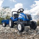 FALK Traktor na Pedały New Holland Duży z Przyczepką + Otwierana Maska od 2 lat FALK FALK Traktor na Pedały New Holland Duży z Przyczepką + Otwierana Maska od 2 lat FALK