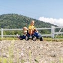 FALK Traktor na Pedały New Holland Duży z Przyczepką + Otwierana Maska od 2 lat FALK FALK Traktor na Pedały New Holland Duży z Przyczepką + Otwierana Maska od 2 lat FALK