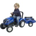 FALK Traktor na Pedały New Holland Duży z Przyczepką + Otwierana Maska od 2 lat FALK FALK Traktor na Pedały New Holland Duży z Przyczepką + Otwierana Maska od 2 lat FALK