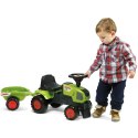 FALK Traktorek Baby Claas Axos 310 Zielony z Przyczepką od 1 roku FALK FALK Traktorek Baby Claas Axos 310 Zielony z Przyczepką od 1 roku FALK