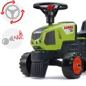 FALK Traktorek Baby Claas Axos 310 Zielony z Przyczepką od 1 roku FALK FALK Traktorek Baby Claas Axos 310 Zielony z Przyczepką od 1 roku FALK