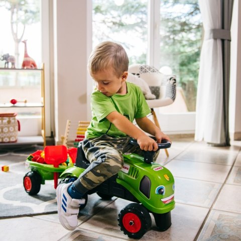 FALK Traktorek Baby Claas Zielony z Przyczepką + akc. od 1 roku FALK FALK Traktorek Baby Claas Zielony z Przyczepką + akc. od 1 roku FALK