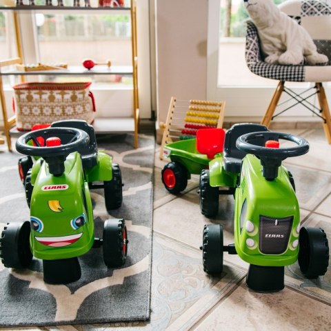 FALK Traktorek Baby Claas Zielony z Przyczepką + akc. od 1 roku FALK FALK Traktorek Baby Claas Zielony z Przyczepką + akc. od 1 roku FALK