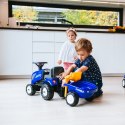 FALK Traktorek Baby New Holland Niebieski z Przyczepką + akc. od 1 roku FALK FALK Traktorek Baby New Holland Niebieski z Przyczepką + akc. od 1 roku FALK