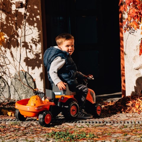 FALK Traktorek Kubota Pomarańczowy z Przyczepką + akc. od 1 roku FALK FALK Traktorek Kubota Pomarańczowy z Przyczepką + akc. od 1 roku FALK