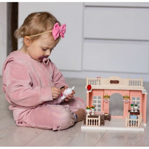 WOOPIE Domek dla Lalek Rodzina Krolików Kwiaciarnia + Figurki 4 szt. Woopie WOOPIE Domek dla Lalek Rodzina Krolików Kwiaciarnia + Figurki 4 szt. Woopie