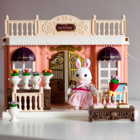 WOOPIE Domek dla Lalek Rodzina Krolików Kwiaciarnia + Figurki 4 szt. Woopie WOOPIE Domek dla Lalek Rodzina Krolików Kwiaciarnia + Figurki 4 szt. Woopie