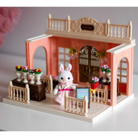 WOOPIE Domek dla Lalek Rodzina Krolików Kwiaciarnia + Figurki 4 szt. Woopie WOOPIE Domek dla Lalek Rodzina Krolików Kwiaciarnia + Figurki 4 szt. Woopie