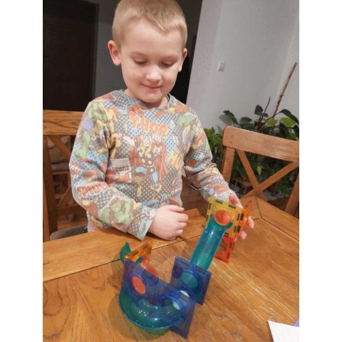WOOPIE Klocki Magnetyczne Tor Kulkowy Świetlny 49 el. Woopie WOOPIE Klocki Magnetyczne Tor Kulkowy Świetlny 49 el. Woopie