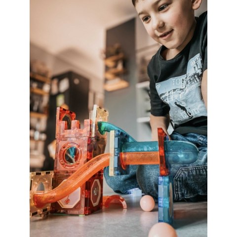WOOPIE Klocki Magnetyczne Tor Kulkowy Świetlny 75 el. Woopie WOOPIE Klocki Magnetyczne Tor Kulkowy Świetlny 75 el. Woopie