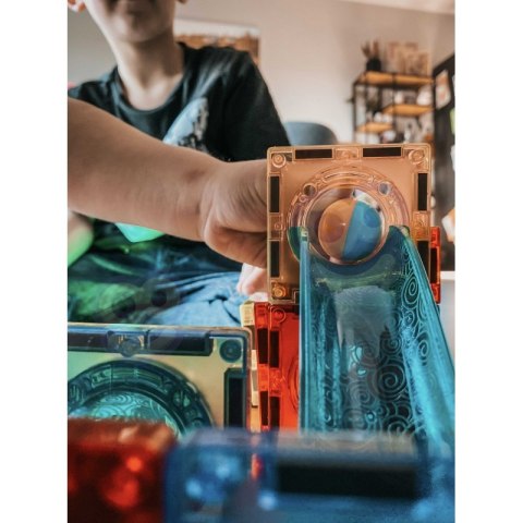 WOOPIE Klocki Magnetyczne Tor Kulkowy Świetlny 75 el. Woopie WOOPIE Klocki Magnetyczne Tor Kulkowy Świetlny 75 el. Woopie