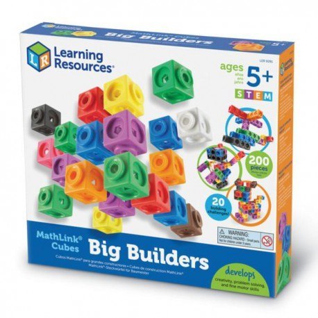Klocki, kostki matematyczne, zestaw edukacyjny LEARNING RESOURCES Klocki, kostki matematyczne, zestaw edukacyjny LEARNING RESOURCES