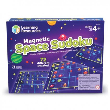 Kosmiczne, magnetyczne sudoku, gra logiczna dla LEARNING RESOURCES Kosmiczne, magnetyczne sudoku, gra logiczna dla LEARNING RESOURCES