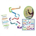 Naklejany kulodrom, tor na ścianę dla kulek, LEARNING RESOURCES Naklejany kulodrom, tor na ścianę dla kulek, LEARNING RESOURCES